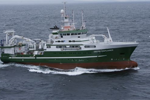 Celtic Explorer. Credit David Branigan/Oceansport