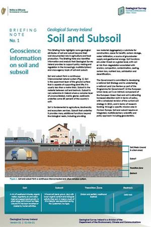 GSI Briefing Note No1 Soil and Subsoil