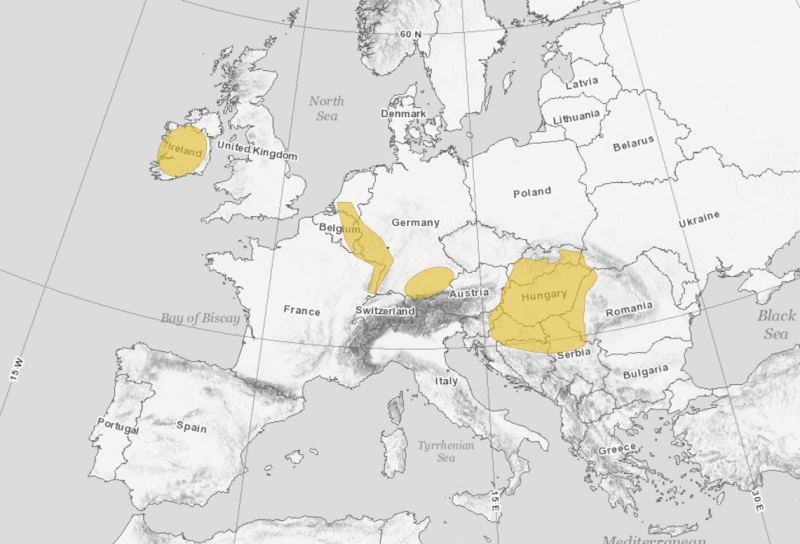 GeoConnect3d pilot areas