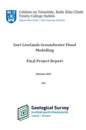 Gort Lowlands Groundwater Flood Modelling report cover