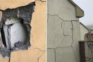 Effects of pyrite in concrete